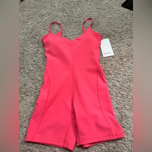 NWT Lululemon Ribbed Contoured Unitard 6” - Picture 1 of 6